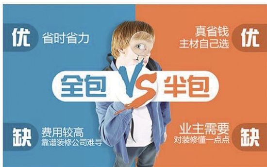 房子裝修是半包好還是全包好？哪種更省錢省心？